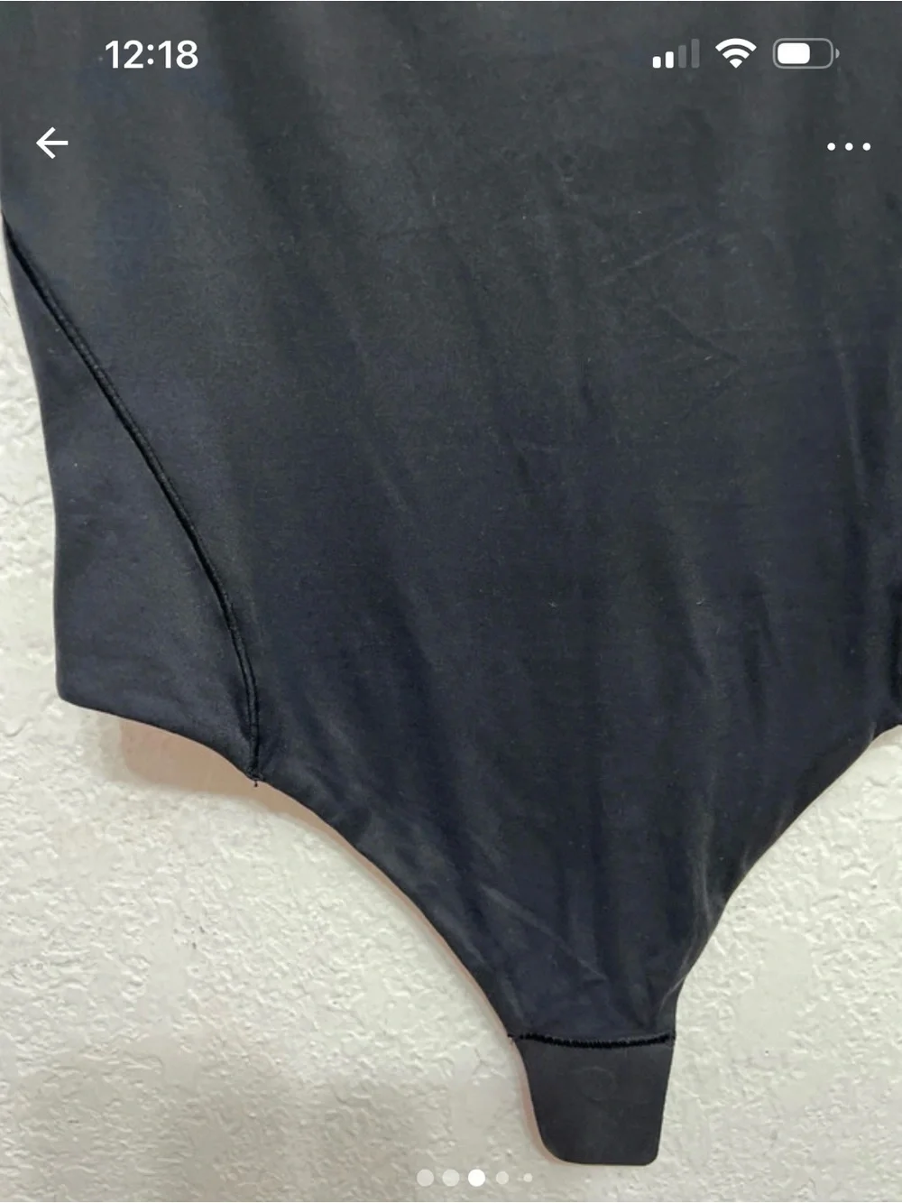 lululemon athletica Black Scoop Neck Bodysuit